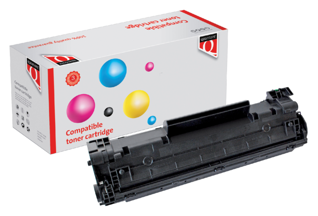 Cartouche toner Quantore alternative pour HP CF283A 83A noir