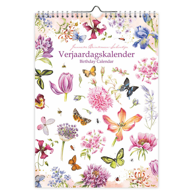 Calendrier anniversaire Janneke Brinkman Voorjaar A4