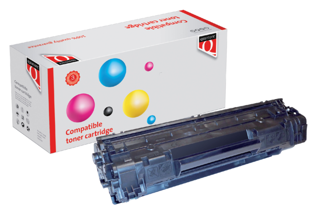 Cartouche toner Quantore alternative pour HP CE285A 85A noir