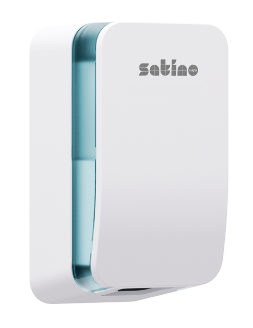 Distributeur savon Satino SF2 Hyginity Clean&Care Sensor 500ml blanc 333432