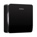 Toiletpapierdispenser Satino JT2 Hyginity jumbo L zwart 333407