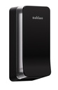 Toiletpapierdispenser Satino BT1 Hyginity gevouwen zwart 333425