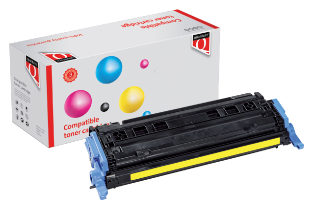 Cartouche toner Quantore alternative pour HP Q6002A 124A jaune