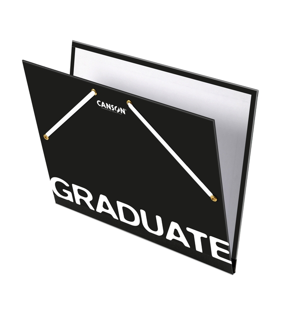 Tekenmap Canson Graduate elastieksluiting 260x330mm zwart