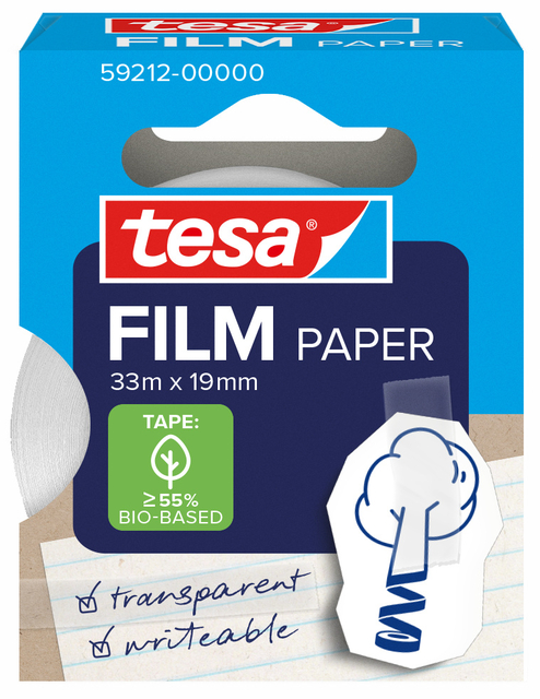 Ruban adhésif tesafilm papier 19mmx33m