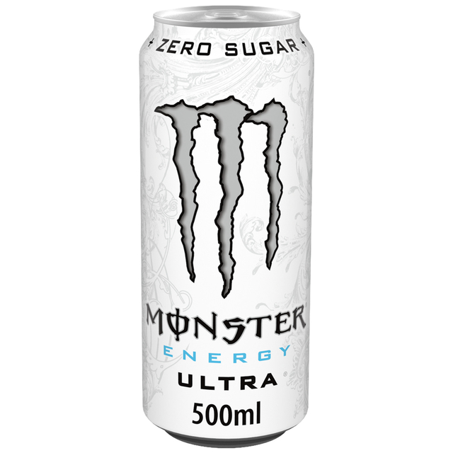 Energiedrank Monster ultra suikervrij blik 500ml
