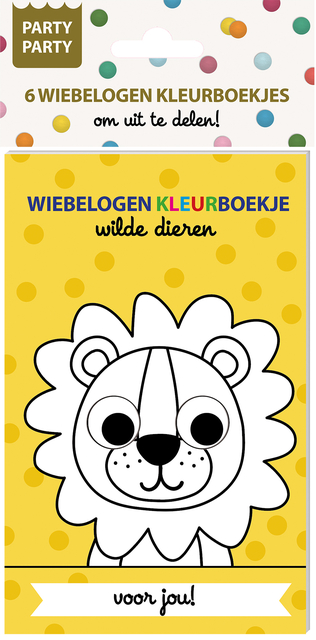 Party Party 6 Wiebelogen KB Wilde dieren Interstat
