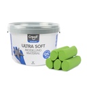Pâte à modeler Creall Play-it Ultra Soft vert 1100g