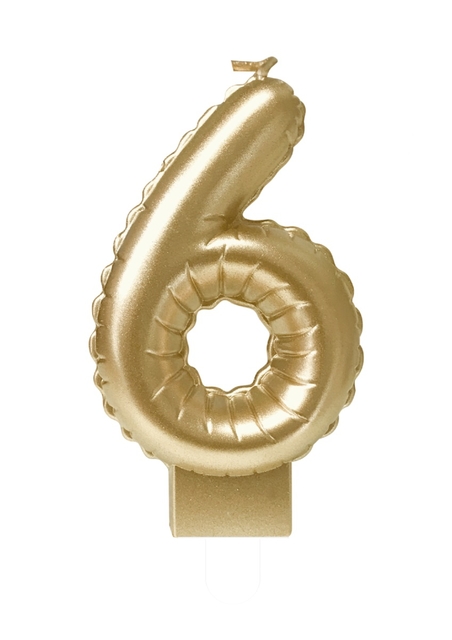 Ballon Candle Foil or 6