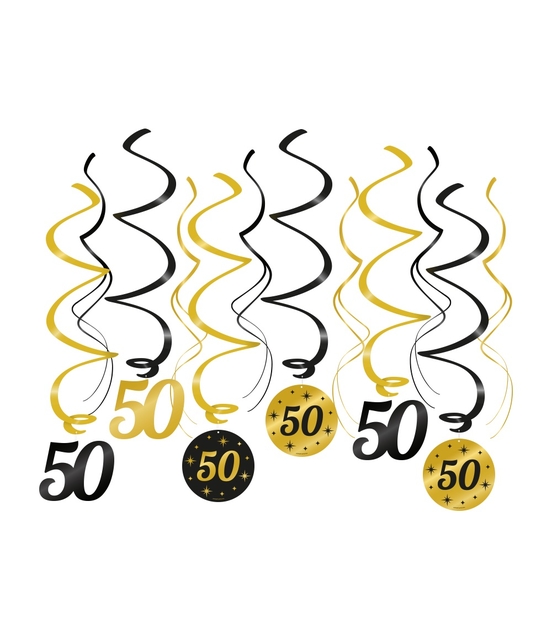 Spirale Classy Party Swirls "50"