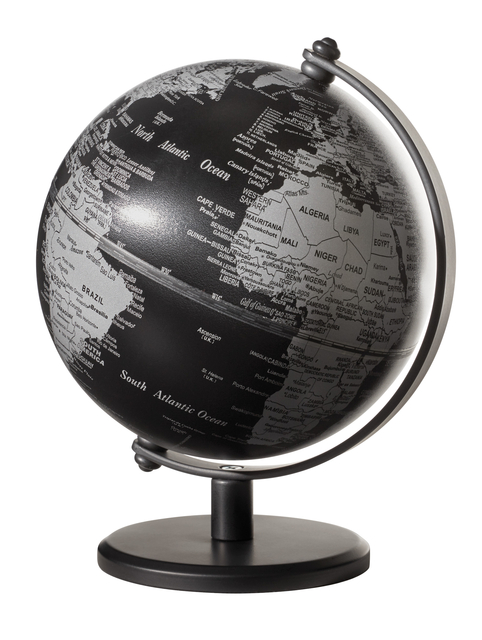 Globe Troika 13cm zwart-zilver