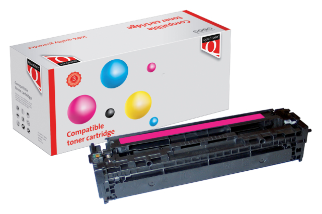 Cartouche toner Quantore alternative pour HP CF213A 131A rouge