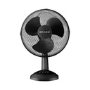 Tafelventilator BRASQ F400 Ø 30cm zwart