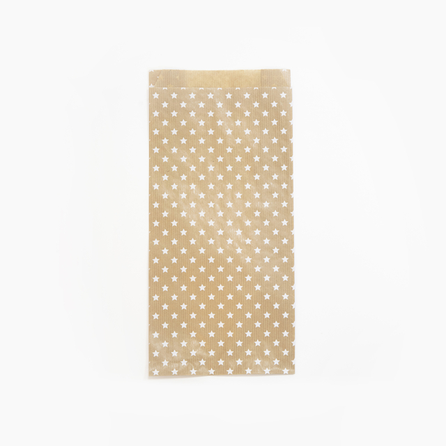 Cadeauzak Clairefontaine16x30x5cm kraft sterren 50 stuks