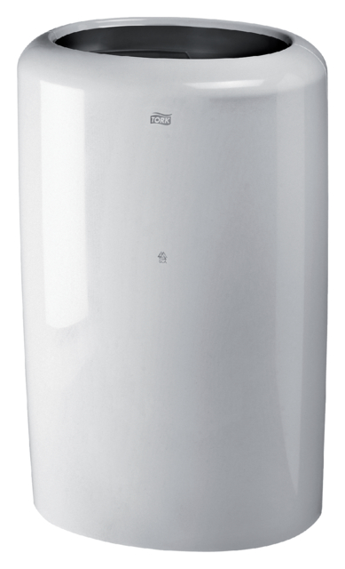 Poubelle Tork B1 Elevation 563000 sans couvercle 50 litres blanc