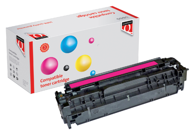 Cartouche toner Quantore alternative pour HP CC533A 304A rouge