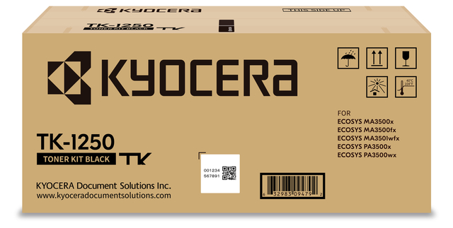 Toner Kyocera TK-1250 noir