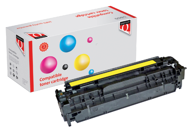 Cartouche toner Quantore alternative pour HP CE412A 305A jaune