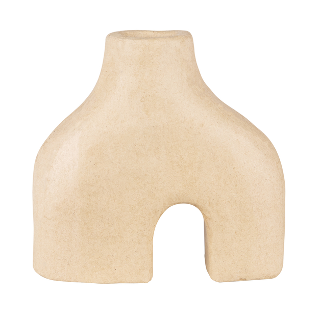 Figuur Décopatch vaas dubbele voet 19x7x18cm