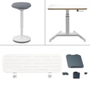 Poste de travail à domicile Leitz set Pack 2