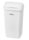 Poubelle hygiène féminine Satino 23 litres blanc 332590