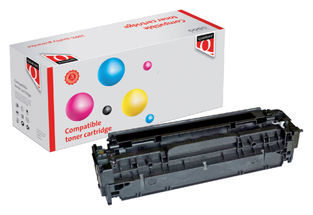 Cartouche toner Quantore alternative pour HP CF380X 312X noir