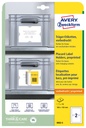 Etiquette de positionnement Avery Zweckform AZ 8001 160x120mm imprimée 10 étiquettes