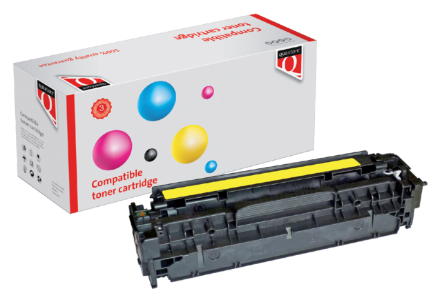 Cartouche toner Quantore alternative pour HP CF382A jaune