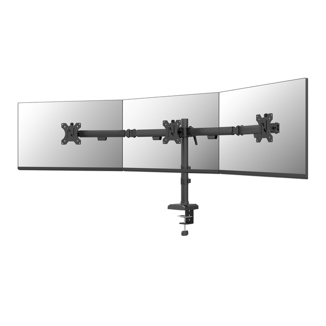 Monitorarm Neomounts NERO 3 schermen DS60 27 inch zwart