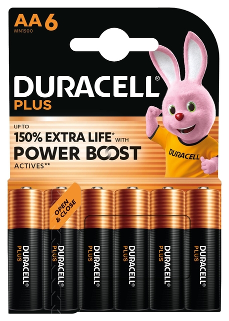 Pile Duracell Plus PowerBoost 6x AA
