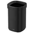 Poubelle Desq ouverte 20 litres métal noir