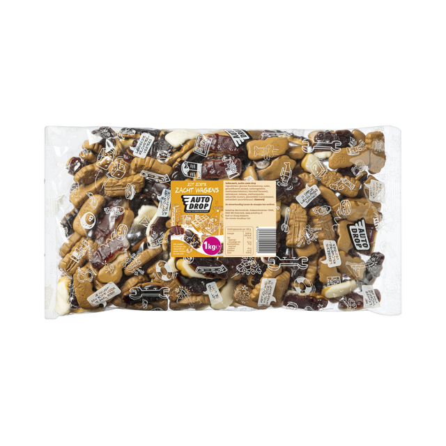 Autodrop zacht wagens zak 1 kilogram