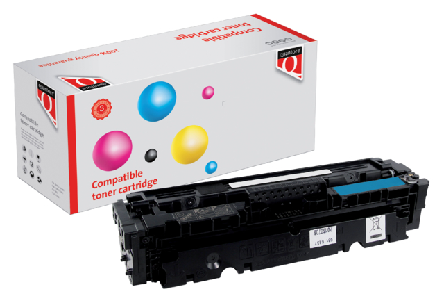 Cartouche toner Quantore alternative pour HP CF411X 410X bleu