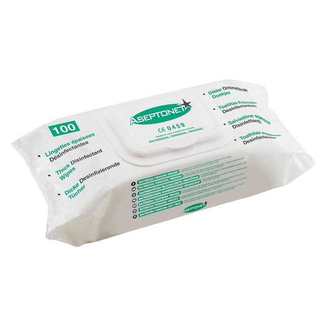 Ontsmettende doekjes Aseptonet 100 stuks