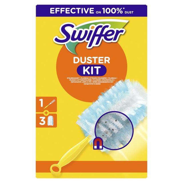 Kit de démarrage Swiffer Duster avec 3 plumeaux