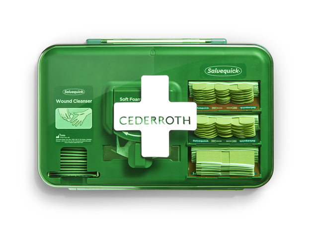Distributeur soins des Plaies Cederroth Salvequick