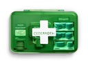 Distributeur soins des Plaies Cederroth Salvequick bleu