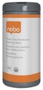 Lingette nettoyante tableau blanc Nobo sans plastique 100 pièces