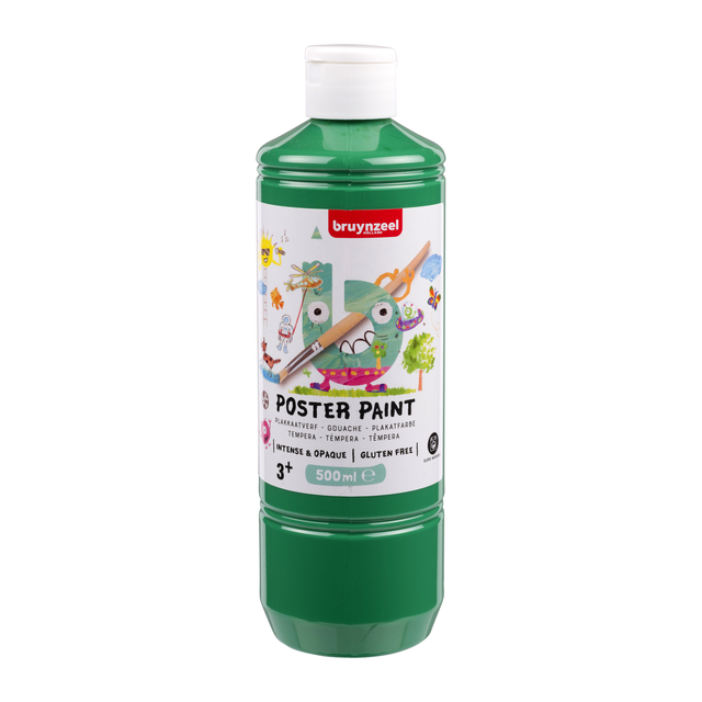 Plakkaatverf Bruynzeel fles à 500ml groen