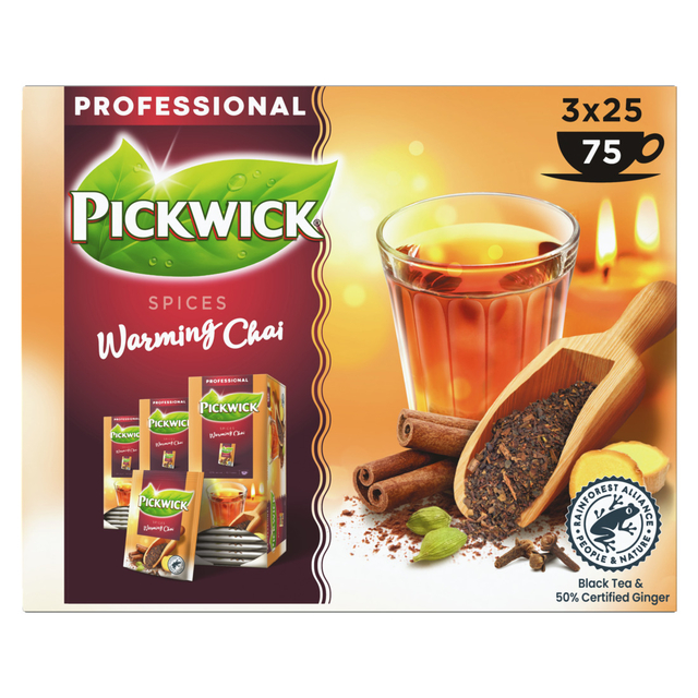 Thé Pickwick Warming Chai 25x 1,5g