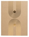 Gastenboek Exacompta Graphik 270x220mm blanco kraft