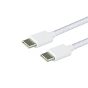 Kabel Green Mouse USB-C to USB-C data Woven 2m