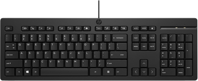 Toetsenbord HP 125 USB bedraad QWERTY