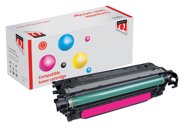 Cartouche toner Quantore alternative pour HP CE253A 504A rouge