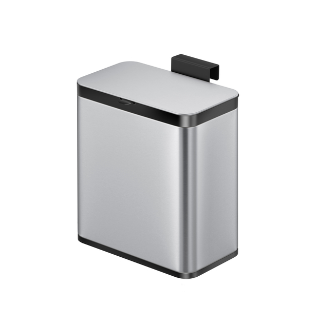 Poubelle EKO Puro petit modèle 7L argent
