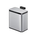 Poubelle EKO Puro petit modèle 7L argent