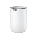 Afvalbak EKO Fandy 2 tafelmodel met swingdeksel 1,5 liter wit