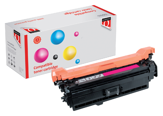 Cartouche toner Quantore alternative pour HP CE403A 507A rouge