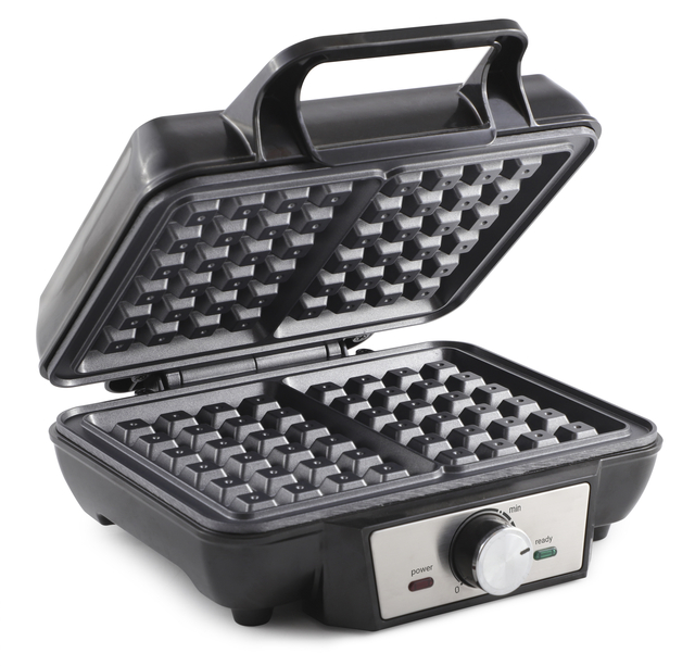 Wafelijzer  Tomado voor 2 wafels zwart