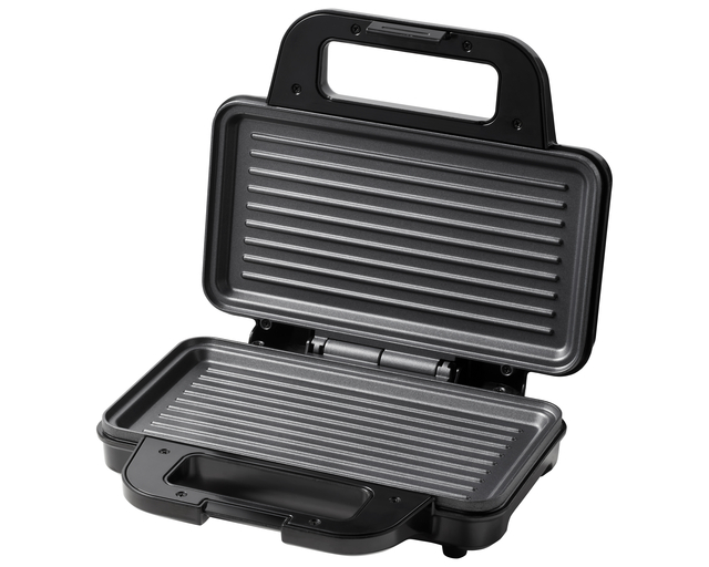 Panini grill Tomado zwart/RVS